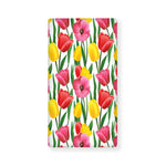 Colorful Tulip Pattern Print Baby Crib Sheet