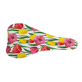 Colorful Tulip Pattern Print Bicycle Seat Cover
