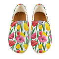Colorful Tulip Pattern Print Casual Shoes