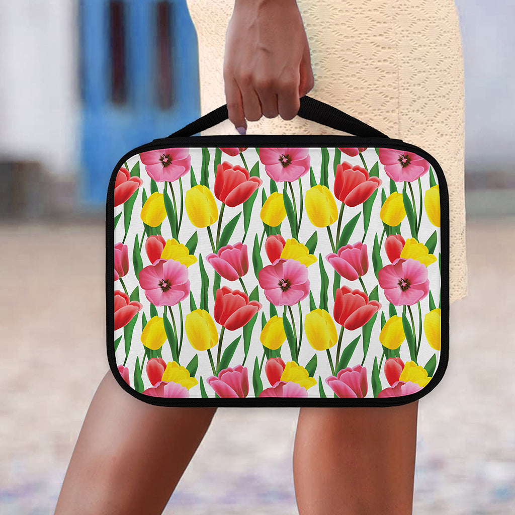 Colorful Tulip Pattern Print Classic Bible Case