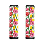 Colorful Tulip Pattern Print Handle Covers