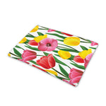Colorful Tulip Pattern Print Pet Cooling Mat Cover