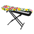 Colorful Tulip Pattern Print Piano Keyboard Cover