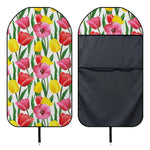 Colorful Tulip Pattern Print Waterproof Car Seat Cover