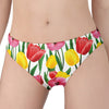 Colorful Tulip Pattern Print Women's Panties