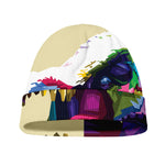 Colorful Tyrannosaurus Rex Print Beanie