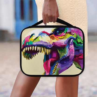 Colorful Tyrannosaurus Rex Print Classic Bible Case