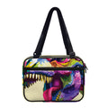 Colorful Tyrannosaurus Rex Print Double Strap Bible Bag