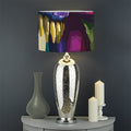 Colorful Tyrannosaurus Rex Print Drum Lamp Shade