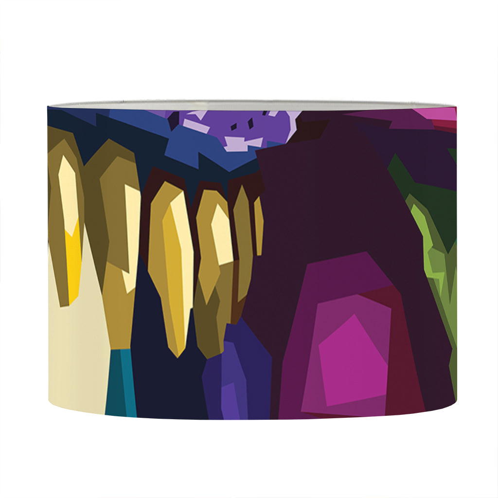 Colorful Tyrannosaurus Rex Print Drum Lamp Shade