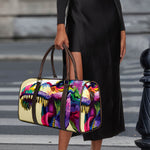 Colorful Tyrannosaurus Rex Print Duffle Bag