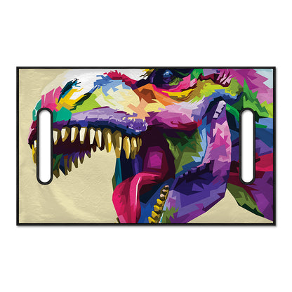 Colorful Tyrannosaurus Rex Print Golf Cart Seat Cover