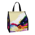 Colorful Tyrannosaurus Rex Print Insulated Lunch Tote