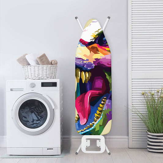 Colorful Tyrannosaurus Rex Print Ironing Board Cover
