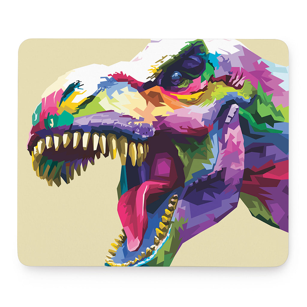 Colorful Tyrannosaurus Rex Print Mouse Pad – GearFrost