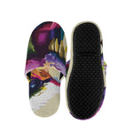 Colorful Tyrannosaurus Rex Print Slippers