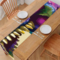 Colorful Tyrannosaurus Rex Print Table Runner