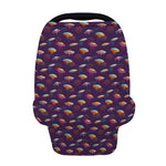 Colorful UFO Pattern Print Baby Seat Cover