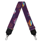 Colorful UFO Pattern Print Bag Strap