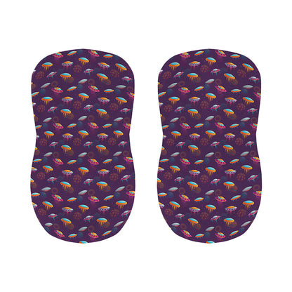Colorful UFO Pattern Print Bar Stool Covers