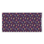 Colorful UFO Pattern Print Beach Towel