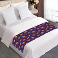 Colorful UFO Pattern Print Bed Runner