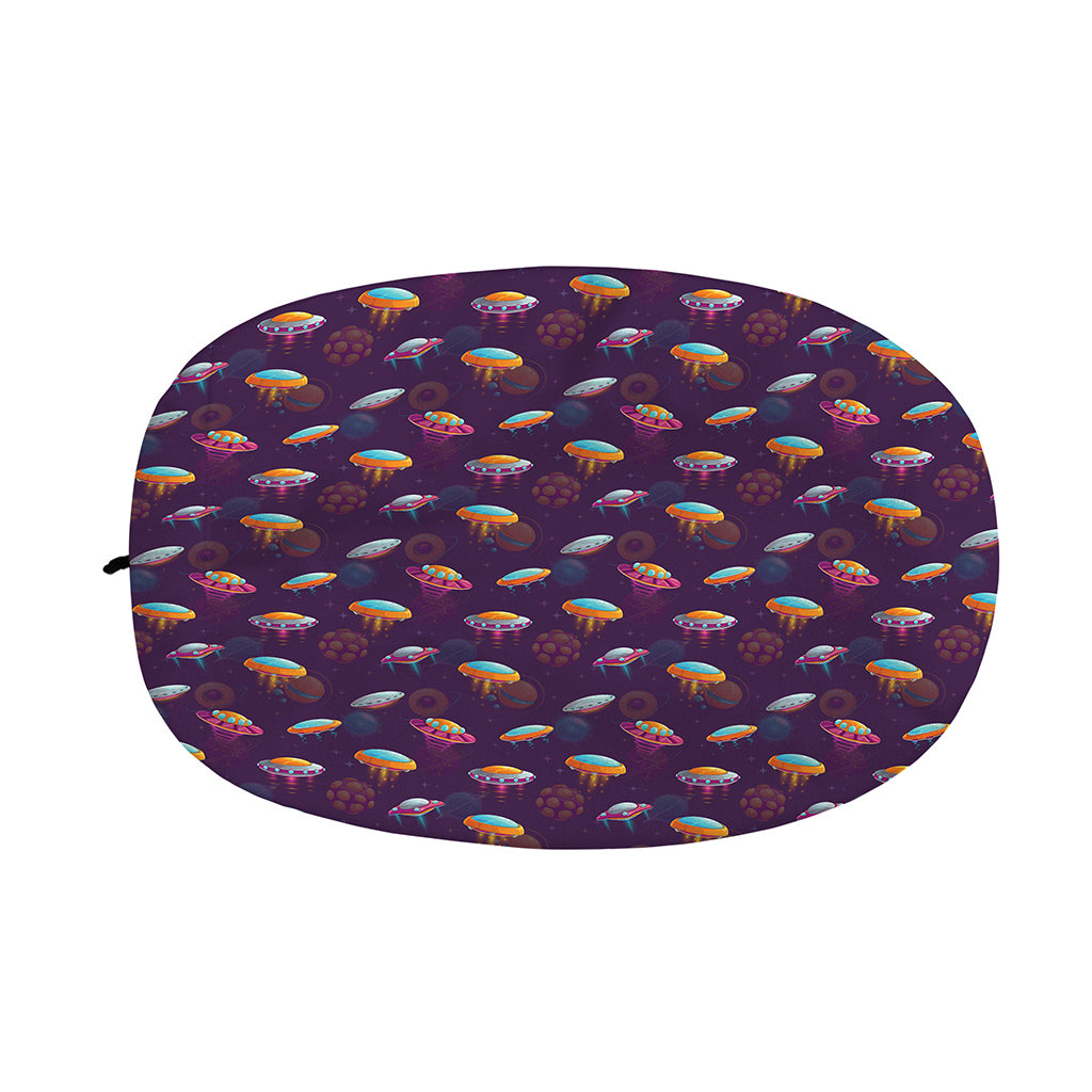 Colorful UFO Pattern Print Car Side Mirror Covers