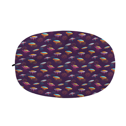 Colorful UFO Pattern Print Car Side Mirror Covers