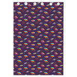 Colorful UFO Pattern Print Curtain