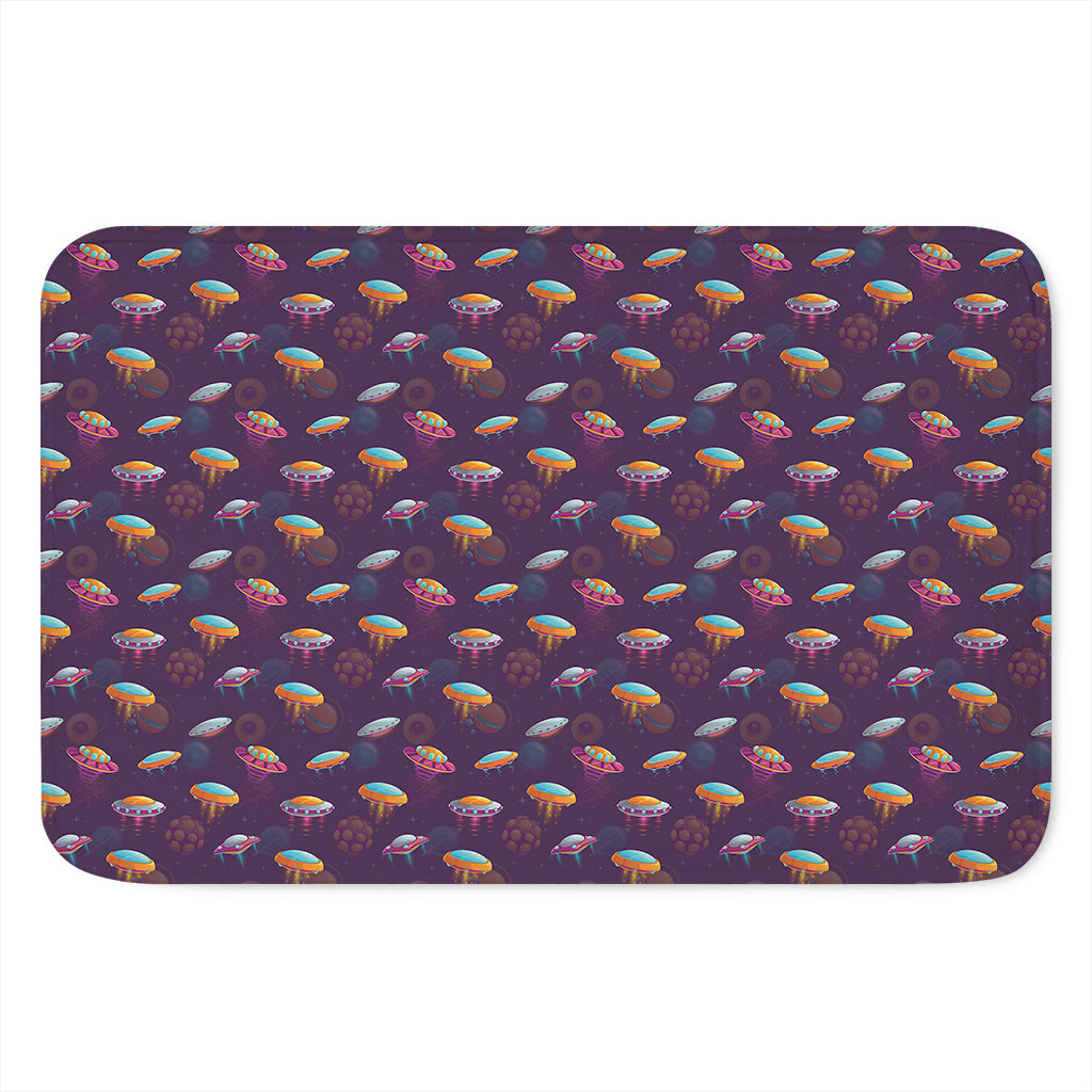 Colorful UFO Pattern Print Indoor Door Mat