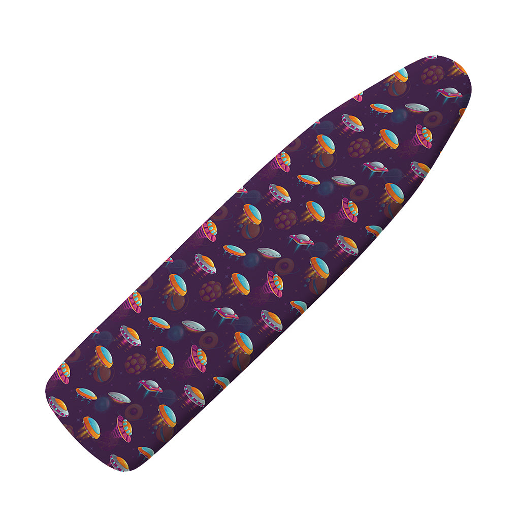 Colorful UFO Pattern Print Ironing Board Cover
