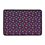 Colorful UFO Pattern Print Kitchen Mat