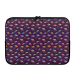 Colorful UFO Pattern Print Laptop Sleeve
