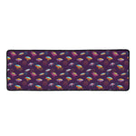 Colorful UFO Pattern Print Long Kitchen Mat