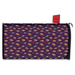 Colorful UFO Pattern Print Mailbox Cover