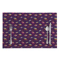 Colorful UFO Pattern Print Placemat