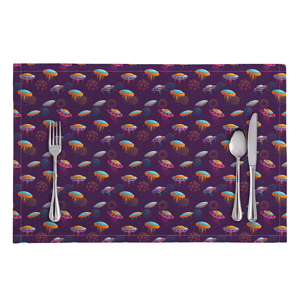 Colorful UFO Pattern Print Placemat