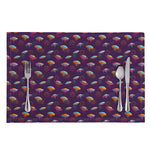 Colorful UFO Pattern Print Placemat
