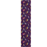 Colorful UFO Pattern Print Table Runner