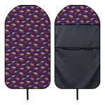 Colorful UFO Pattern Print Waterproof Car Seat Cover