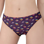 Colorful UFO Pattern Print Women's Panties