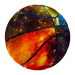 Colorful Universe Galaxy Space Print Basketball