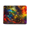 Colorful Universe Galaxy Space Print Bifold Wallet