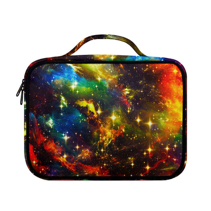 Colorful Universe Galaxy Space Print Briefcase Bible Bag