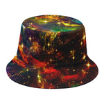Colorful Universe Galaxy Space Print Bucket Hat