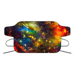 Colorful Universe Galaxy Space Print Car Windshield Snow Cover