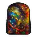 Colorful Universe Galaxy Space Print Casual Backpack
