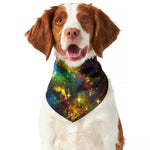 Colorful Universe Galaxy Space Print Dog Bandana