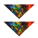 Colorful Universe Galaxy Space Print Dog Bandana