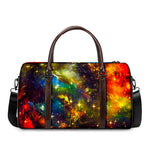 Colorful Universe Galaxy Space Print Duffle Bag